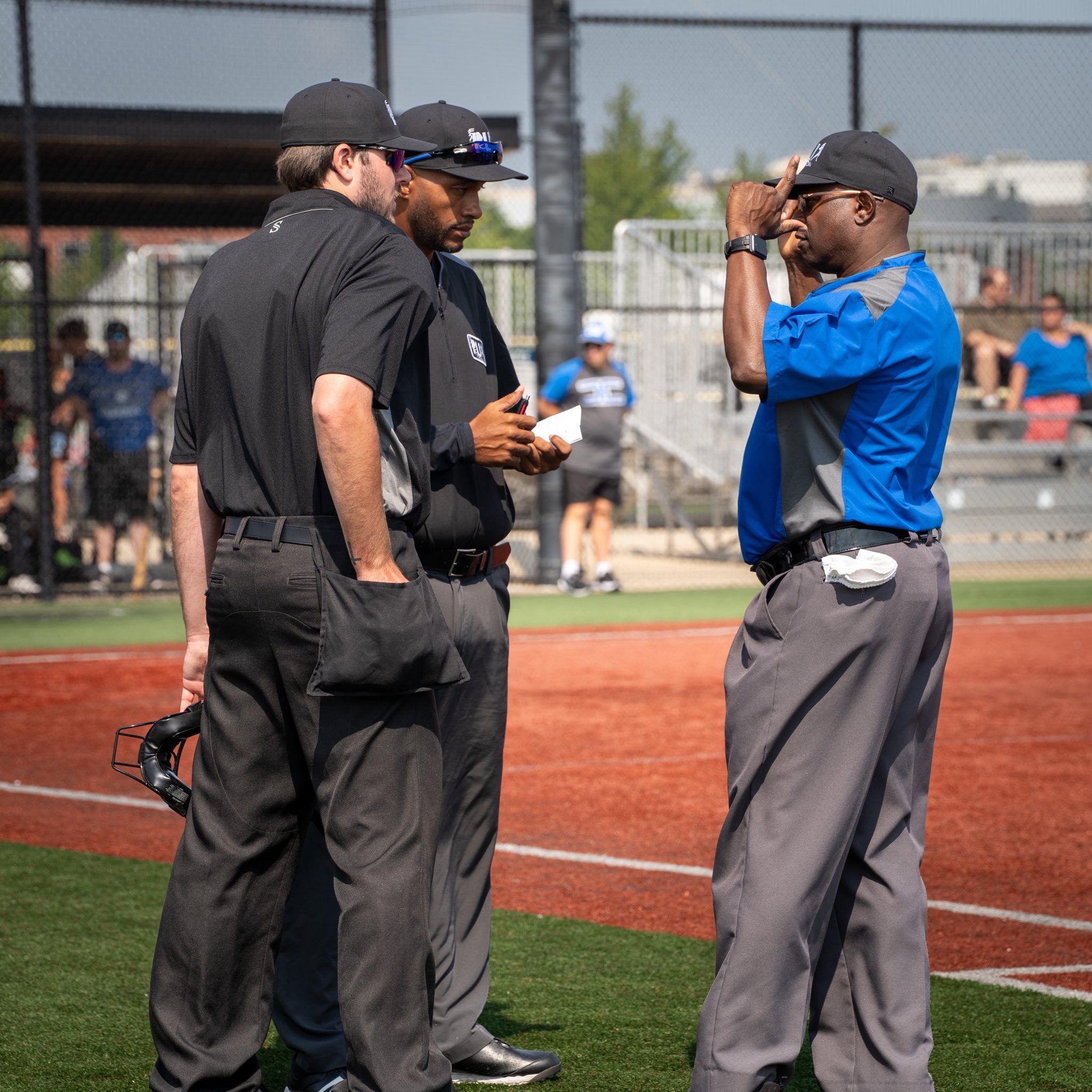 three umpires