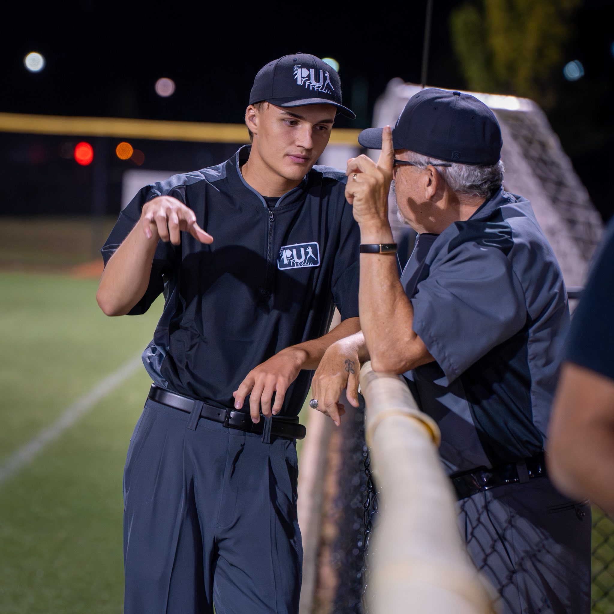 coach and umpire